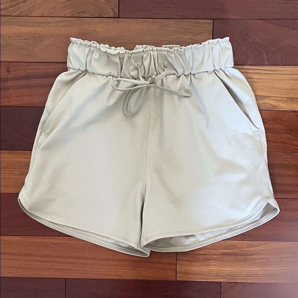 lululemon athletica High Waist Tan Women's Shorts